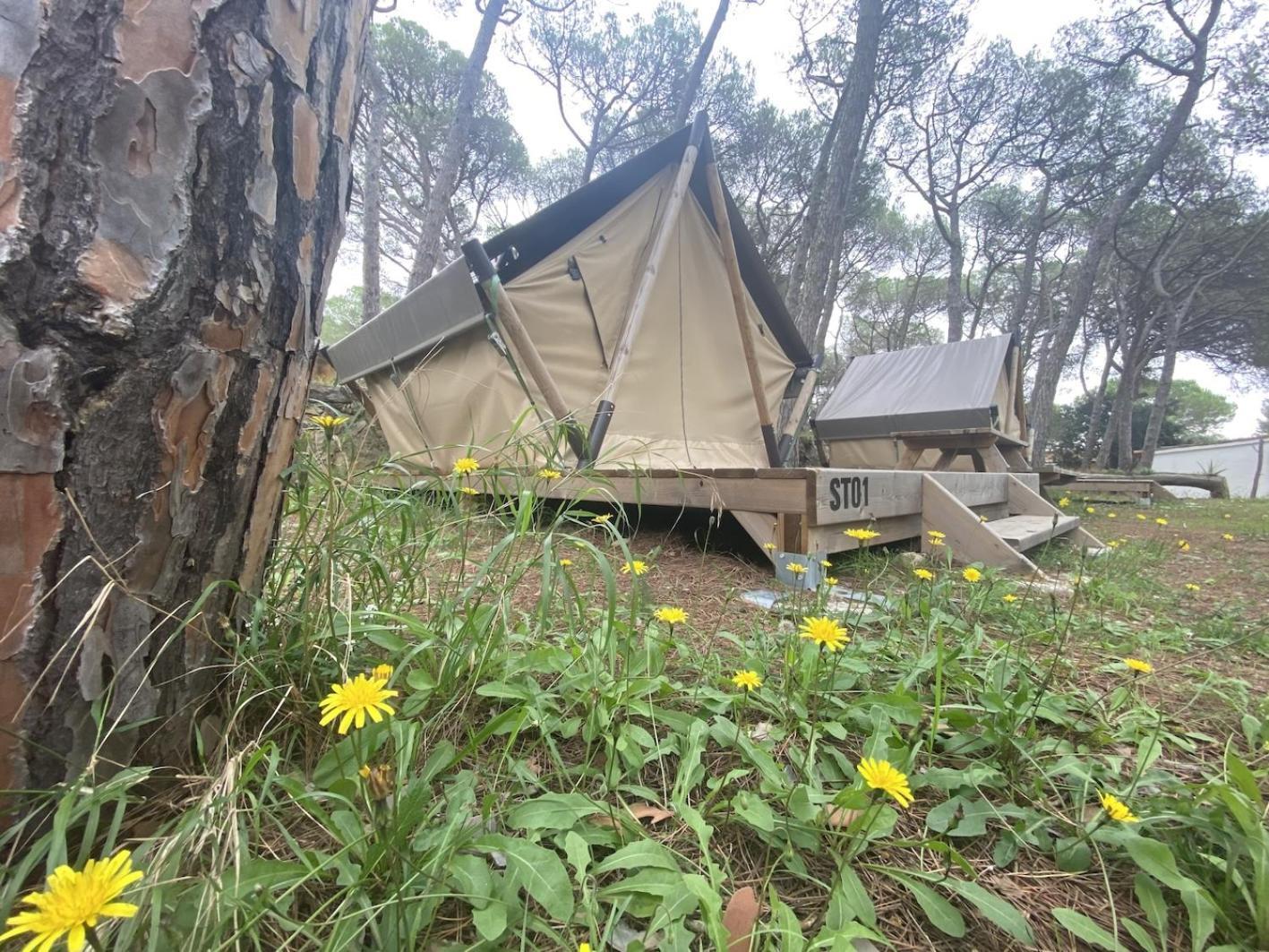 Camping 3 Estrellas Costa Brava Vall-Llobrega Zewnętrze zdjęcie